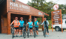 Mountain Bike around Arenal Lake - Tapón