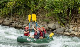 San José to Sarapiquí with Rafting class 2-3