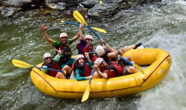 Guanacaste ⇆ La Fortuna with Rafting on Tenorio River