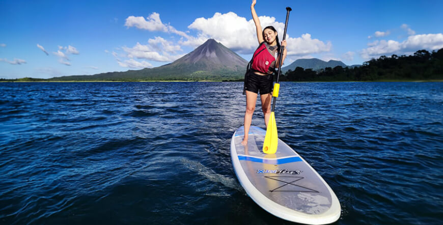 Private Arenal COMBO Pedal and Paddle on Lake Arenal