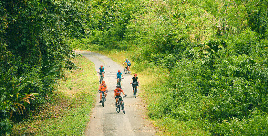 Adventure Connection between Monteverde and La Fortuna: Pedal & Paddle