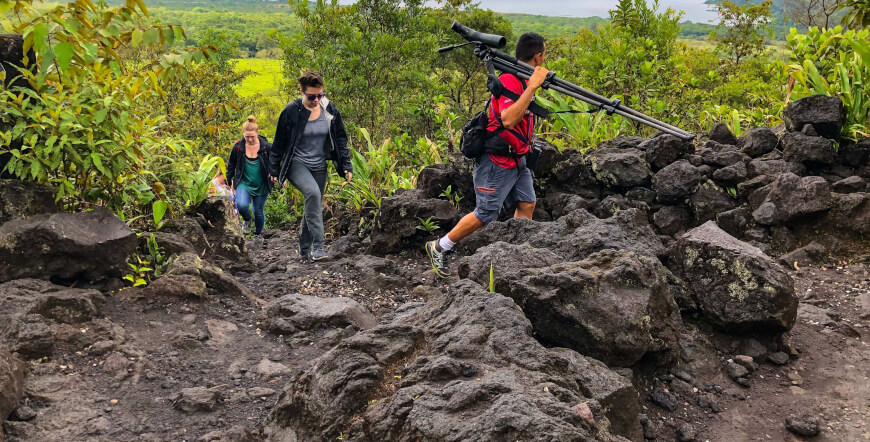 Arenal Volcano Hike + Ecotermales Hot Springs with Lunch or Dinner