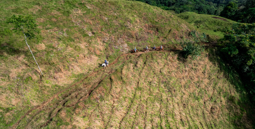 Horseback Riding to the views of Arenal Volcano