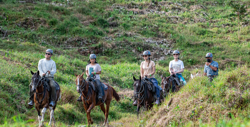 Horseback Riding to the views of Arenal Volcano