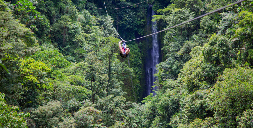 Altitude & Attitude Combo (Zipline + Rafting Class 2-3 Rio Balsa)