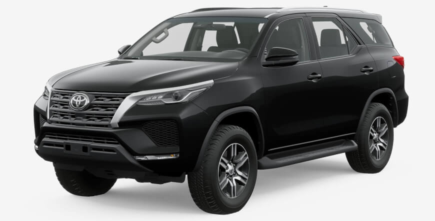 2024 Toyota Fortuner with a bilingual driver