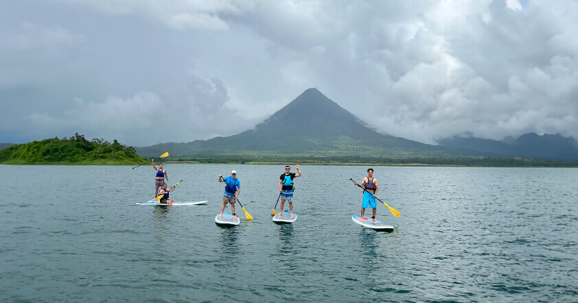 Private Arenal COMBO Pedal and Paddle on Lake Arenal