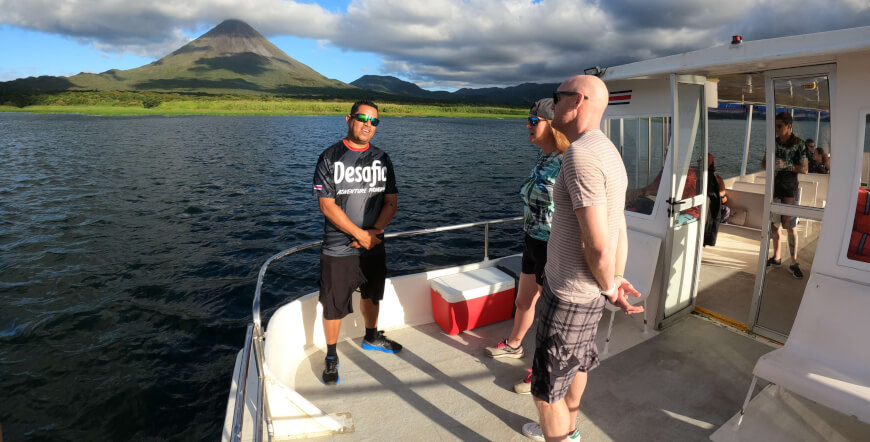 Private Moonshine Sunset Cruise on Lake Arenal