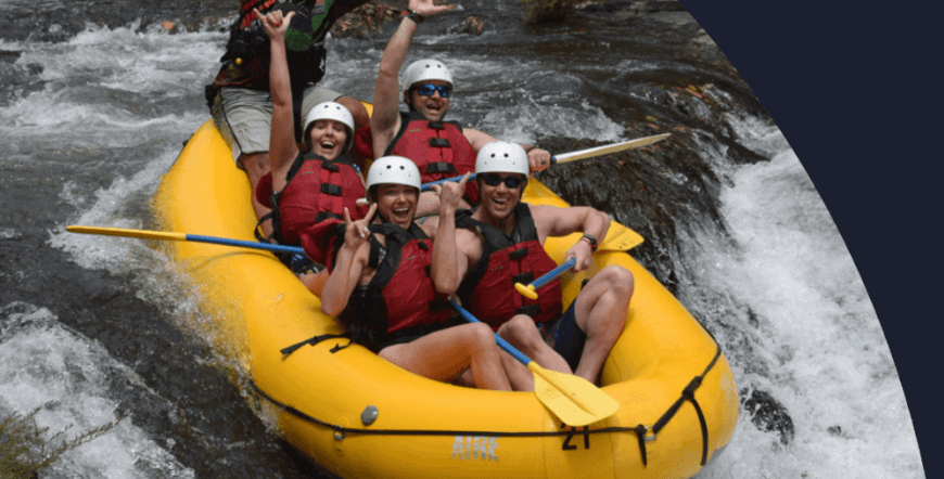 Adventure Connection between Monteverde and Guanacaste with Rafting III-IV on the Tenorio River.