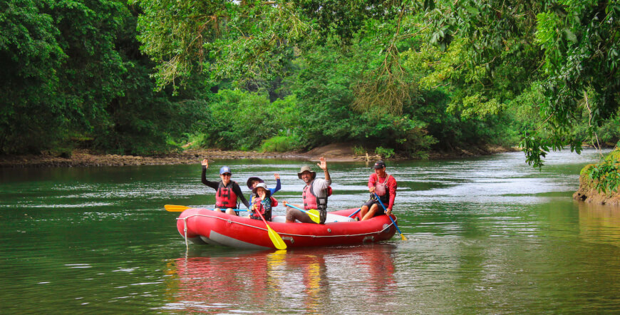 Jungle Safari Float on the Sarapiqui River