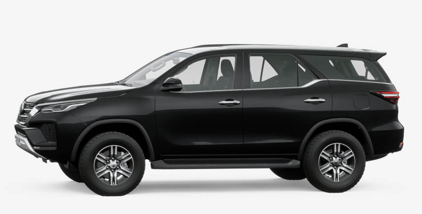 2024 Toyota Fortuner with a bilingual driver