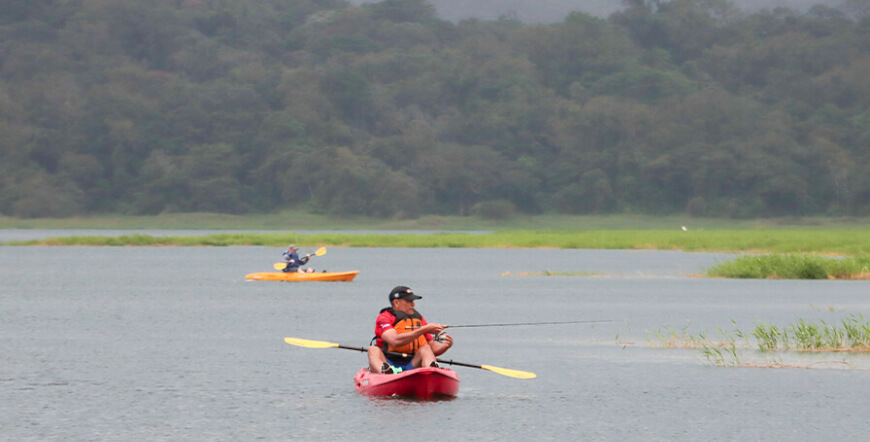 Private Kayak Fishing on Lake Arenal