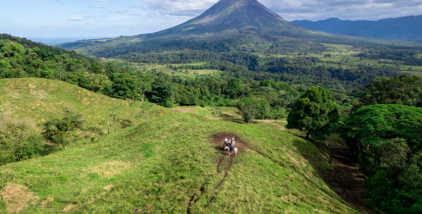 Horseback Riding to the views of Arenal Volcano